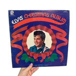 Elvis Christmas Album Vinyl Record 1970 RCA Records